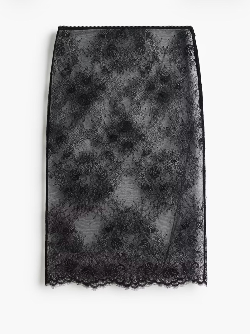HM LACE MIDI SKIRT